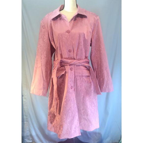Terry Lewis Classic Luxuries Pink Med-long Coat - Picture 1 of 7